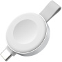FIXED Orb 2 mini hordozható vezeték nélküli töltő Apple Watch-hoz - 5W - fehér