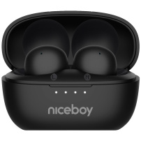 Niceboy Podsie 4 POP Onyx vezeték nélküli fülhallgató - fekete