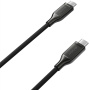 Nomad Kevlar fonott töltő- és adatkábel - USB-C - USB-C - 3 m - fekete