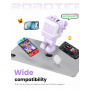 UGREEN Nexode RG RobotGaN gyorstöltő adapter 2x USB-C / USB-A porttal - 65W - lila