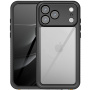 RedPepper ütésálló, vízálló tok iPhone 17 Pro készülékhez - fekete