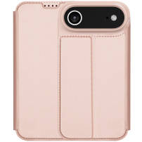 DUX DUCIS Skin Pro flip tok iPhone Air készülékhez - rózsaszín-arany