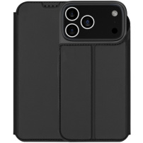 DUX DUCIS Skin Pro flip tok iPhone 17 Pro Max készülékhez - fekete