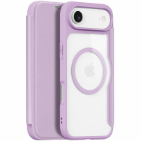 DUX DUCIS Skin X flip tok MagSafe-fel iPhone Air - lila színhez