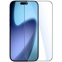 Rurihai edzett 2.5D üveg fekete kerettel iPhone 17-hez
