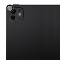 ENKAY edzett üveg fém kerettel a hátsó kamera lencséjének védelmére iPad Pro 11" (2024/2025) / Pro 13" (2024/2025) - fekete