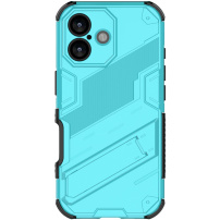 Strapabíró védőtok állvánnyal iPhone 17-hez - kék