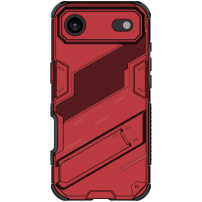 Strapabíró védőtok állvánnyal iPhone Air készülékhez - piros