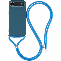 Védőtok zsinórral iPhone Air készülékhez - kék
