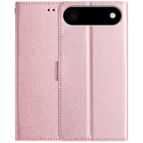 Flip PU bőr tok iPhone Air készülékhez - rózsaszín