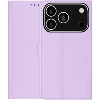 Flip PU bőr tok iPhone 17 Pro Max készülékhez - lila