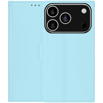 Flip PU bőr tok iPhone 17 Pro Max készülékhez - kék