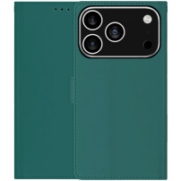 Flip PU bőr tok iPhone 17 Pro Max készülékhez - petróleum