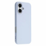 Matt puha műanyag tok iPhone 17-hez - világoskék