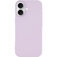 Matt puha műanyag tok iPhone 17-hez - világos lila