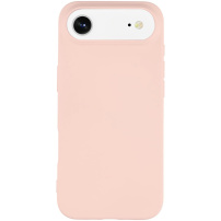 Matt puha műanyag tok iPhone Air készülékhez - homokrózsaszín
