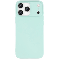 Matt puha műanyag tok iPhone 17 Pro készülékhez - menta