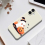 Szellem és tök mintás védőtok iPhone 17-hez - bézs