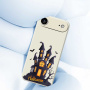 Halloween mintás védőtok iPhone Air készülékhez - bézs