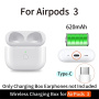 Csere töltőtok USB-C csatlakozóval AirPods 3-hoz - fehér