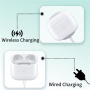 Csere töltőtok USB-C csatlakozóval AirPods 3-hoz - fehér