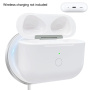 Pótalkatrész töltőtok Lightning csatlakozóval AirPods 3-hoz - fehér