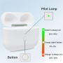 Pótalkatrész töltőtok Lightning csatlakozóval AirPods 3-hoz - fehér