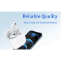 Pótalkatrész töltőtok Lightning csatlakozóval AirPods 3-hoz - fehér
