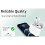 Csere töltőtok USB-C csatlakozóval AirPods 3-hoz - fehér