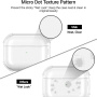 Átlátszó karabineres tok AirPods Pro 3-hoz - sötétlila