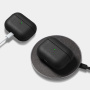Bőr textúrájú tok és pánt az AirPods Pro 3-hoz - sötétlila