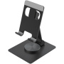 YY-022 forgatható, állítható állvány iPhone / iPad készülékekhez - fekete