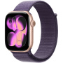 Eredeti Apple hurkolt sportpánt Apple Watch Ultra 49mm / 46mm / 45mm / 44mm / 42mm - köd lila