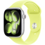 Eredeti Apple sport szíj Apple Watch Ultra 49mm / 46mm / 45mm / 44mm / 42mm - M/L - neon sárga