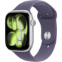 Eredeti Apple sport szíj Apple Watch Ultra 49mm / 46mm / 45mm / 44mm / 42mm - M/L - köd lila színben