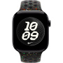 Eredeti Apple Nike sport szíj Apple Watch Ultra 49mm / 46mm / 45mm / 44mm / 42mm - M/L - Midnight Black