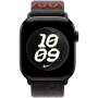 Eredeti Apple Nike hurkolt sport szíj Apple Watch 42mm / 41mm / 40mm / 38mm - Midnight Black