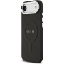 Guess Saffiano tok MagSafe funkcióval iPhone Air készülékhez - fekete