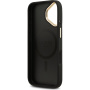 Guess 4G Gold Frame tok MagSafe funkcióval iPhone 17-hez - szürke