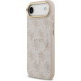 Guess 4G Gold Frame tok MagSafe funkcióval iPhone Air készülékhez - rózsaszín