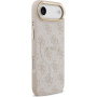 Guess 4G Gold Frame tok MagSafe funkcióval iPhone Air készülékhez - rózsaszín