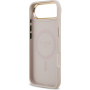 Guess 4G Gold Frame tok MagSafe funkcióval iPhone Air készülékhez - rózsaszín