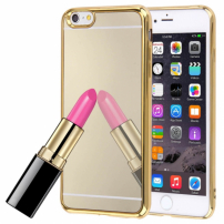 Tükrös védőtok Apple iPhone 6 Plus / 6S Plus -ra - arany 