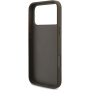 Guess 4G Metal Logo Strap tok iPhone 17 Pro Max készülékhez – barna