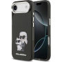 Karl Lagerfeld IML Aquarelle Karl and Choupette iPhone Air tok - fekete