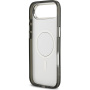 Karl Lagerfeld IML Aquarelle Karl and Choupette iPhone Air tok - fekete