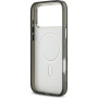 Karl Lagerfeld IML Aquarelle Karl and Choupette iPhone 17 Pro Max tok - fekete