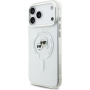 Karl Lagerfeld IML K&CH Heads Metal Frame tok MagSafe-fel iPhone 17 Pro Max készülékhez - átlátszó