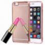 Tükrös védőtok Apple iPhone 6 Plus / 6S Plus -ra - arany rózsaszín