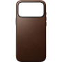Nomad Modern Leather bőr MagSafe tok iPhone 17 Pro Max készülékhez - barna